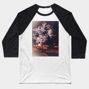 Winter in New York City Baseball T-Shirt